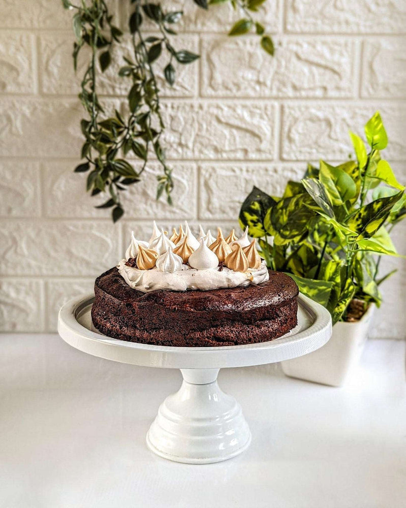 FLOURLESS CHOCOLATE COFFEE CAKE - Torte