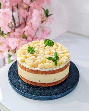 Pineapple Mousseline Cake