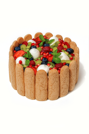 Fruit Charlotte Cake