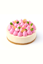 White Blush Cheesecake