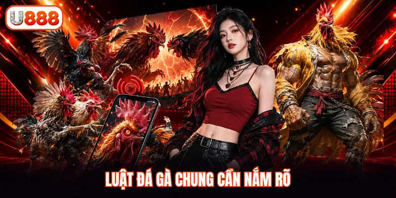Luật đá gà chung cần nắm rõ
