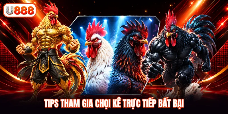 Tips tham gia chọi kê trực tiếp bất bại